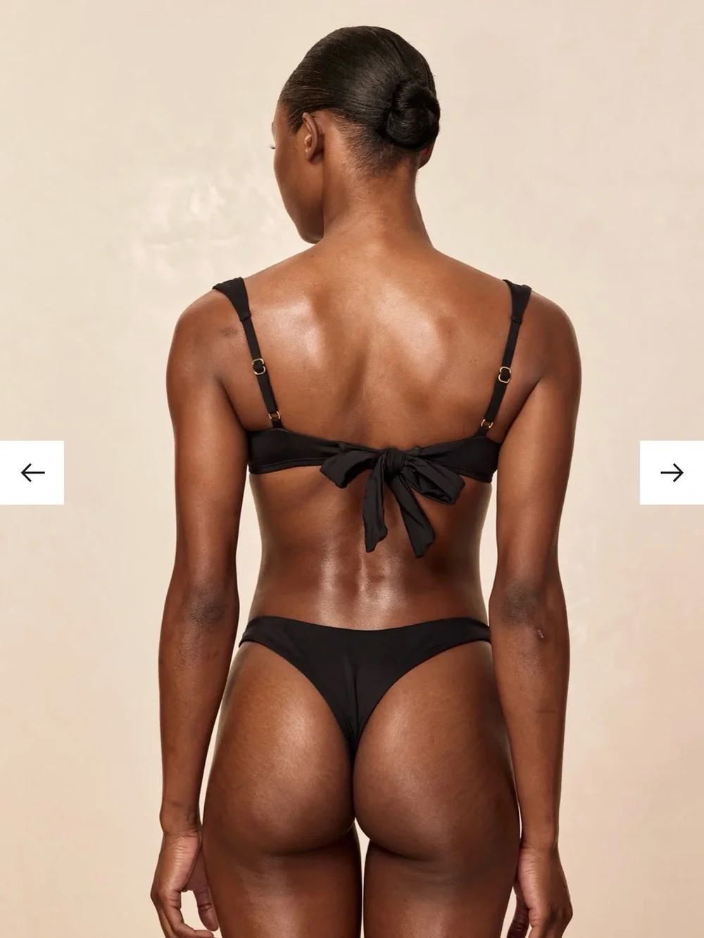 Monday Swimwear Malibu Top in Black